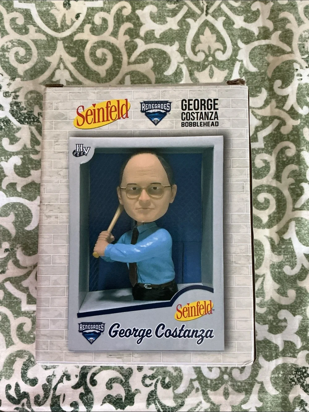 Seinfeld Collectable George Costanza Bobblehead - Blue Shirt